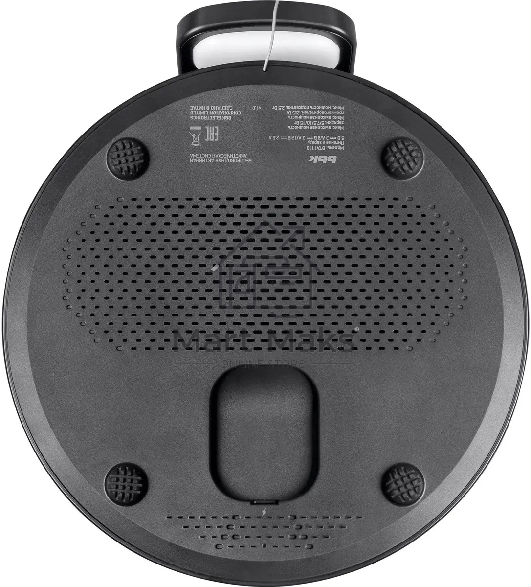 Портативная колонка BBK BTA1110 черный 10W 2.0 BT 10м 1800mAh