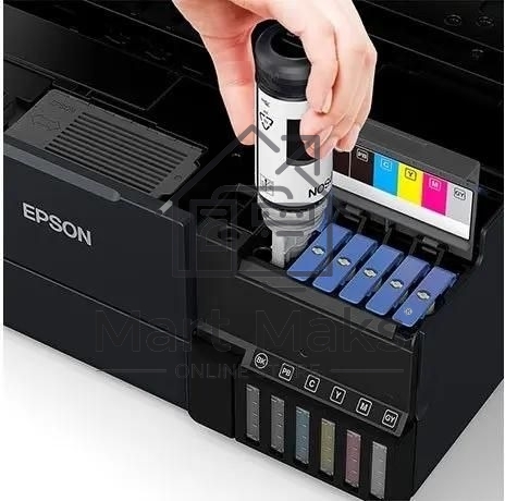 МФУ струйный Epson EcoTank L8160 (C11CJ20503) черный, A4, ч/б печ. 16 стр/мин., цв. печ. 12 стр/мин., 5760x1440 DPI, USB, Wi-Fi, Ethernet