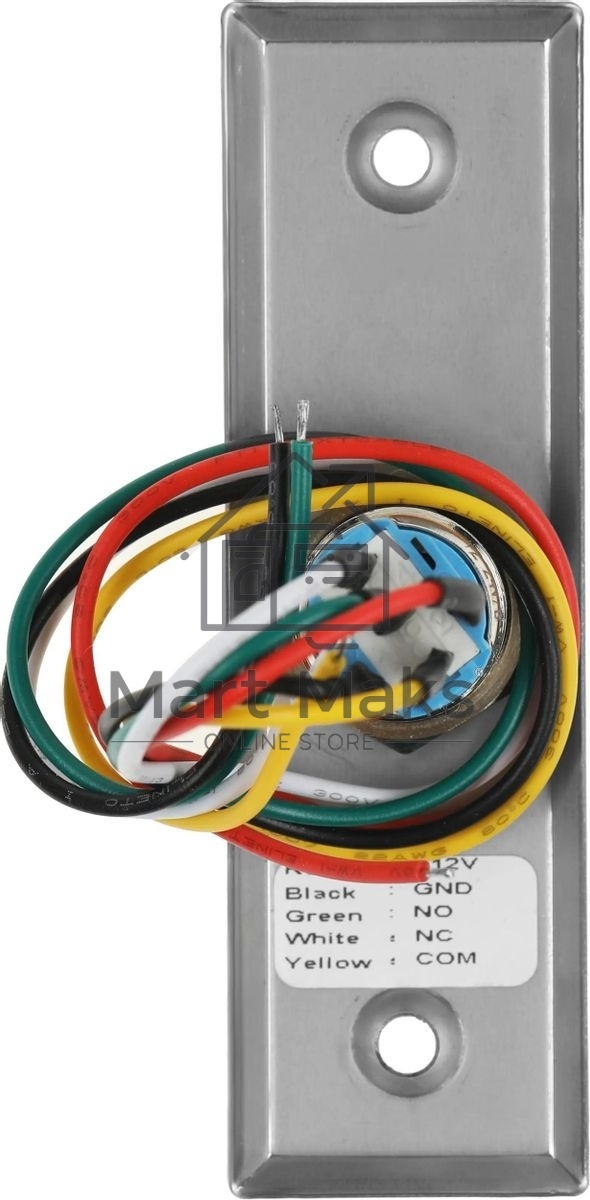 Кнопка выхода Tantos TDE-02 Light (00-00017678) серебристый
