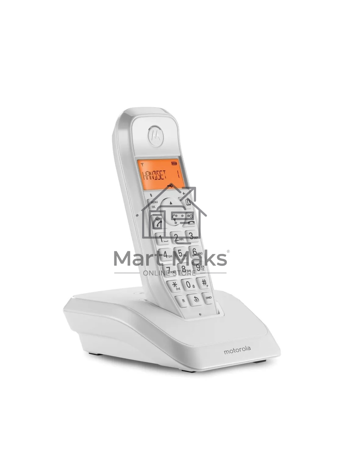 Радиотелефон Dect Motorola S1201 белый АОН