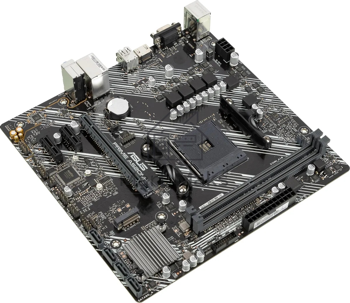 Материнская плата ASUS PRIME A520M-K, AM4, AMD A520, 2xDDR4, 4xSATA, 1xM.2, 1xPCIe 3.0 x16, 1xPCIe x1, 1xHDMI, 1xVGA, 1x 1Gb LAN, 2xUSB-A 2.0, 4xUSB-A 3.2 Gen 1, 3x3.5 мм, 7.1, mATX
