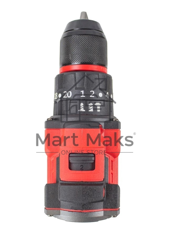 Дрель-шуруповерт Edon UAD-21PBL, Аккумуляторная, 20В, 2 АКБ, Кейс