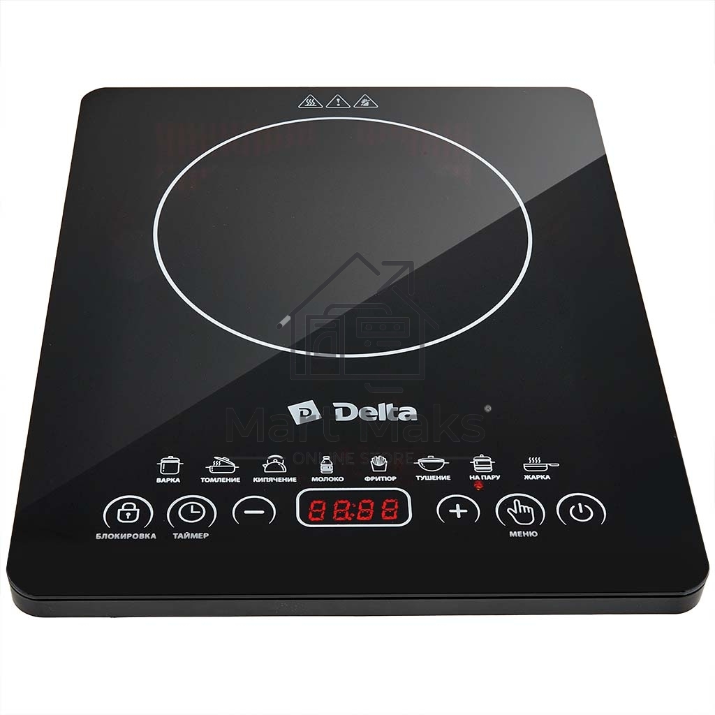 Плита настольная индукционная DELTA D-302N черный