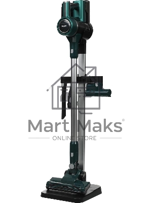 Пылесос вертикальный Haier HVC400HE зеленый, питание от аккумулятора, 400 Вт, уборка сухая, пылесборник 0.8 л