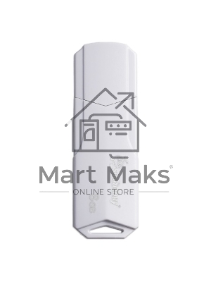 Флешка USB SmartBuy CLUE white (SB8GbCLU-W), 8Gb, USB 2.0, R/W 30/15, белый