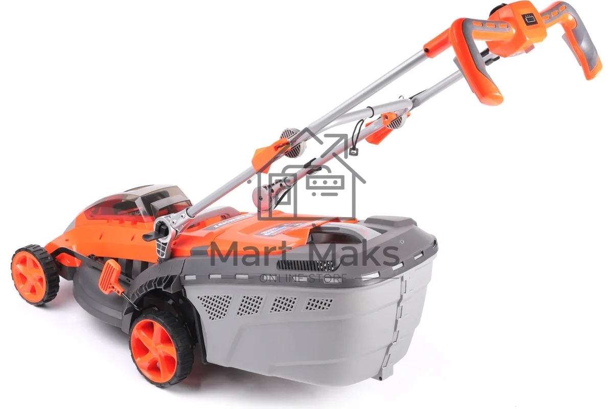Газонокосилка аккумуляторная PATRIOT CM4010XL, 40B платформа LCT, 37см, бесщёточный дв.,травосб. 40л, одна АКБ(4,0А*ч) и ЗУ
