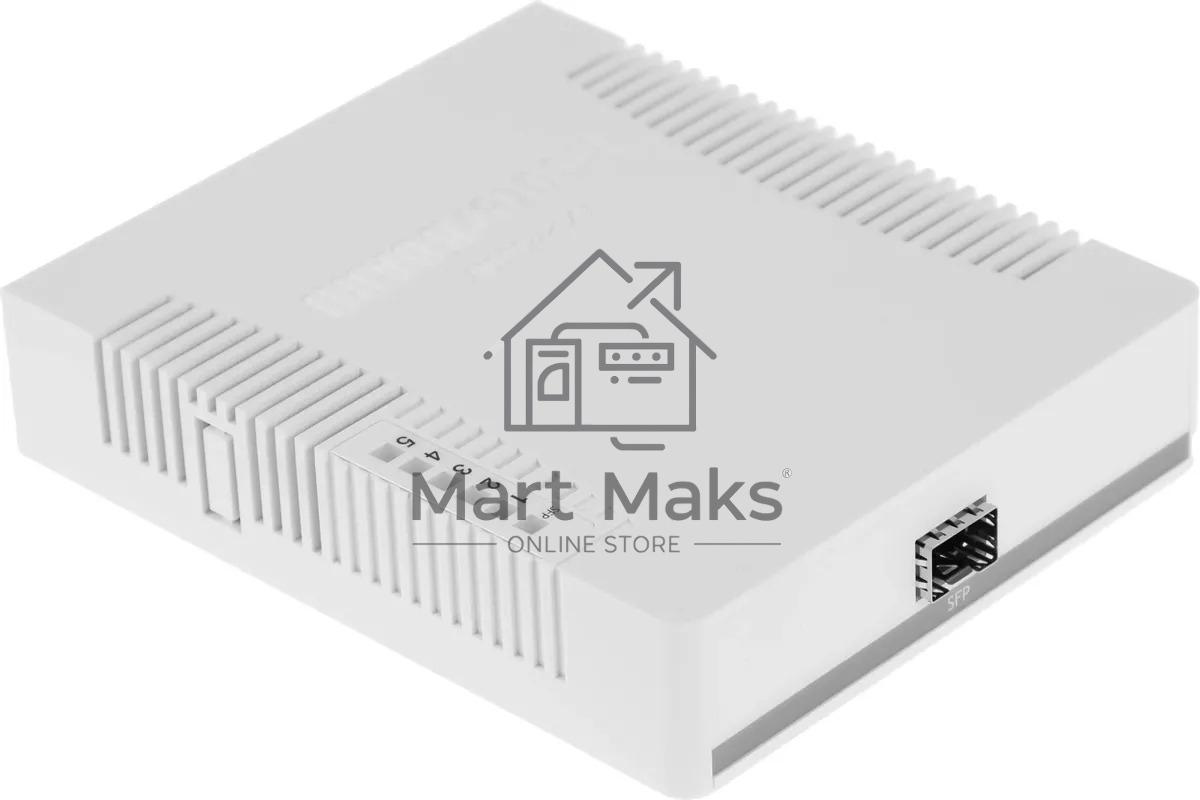 Коммутатор MIKROTIK CSS106-5G-1S 5PORT 1000M
