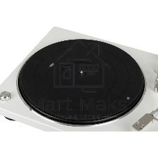 Проигрыватель винила Denon DP-400F, частично автоматический, белый