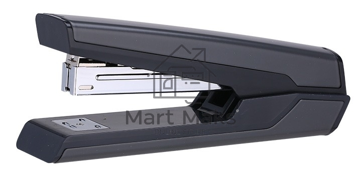 Степлер настольный Deli E0463Black Exceed 24/6 26/6 (25 листов) черный, 100 скоб, металл закрытый/открытый, коробка