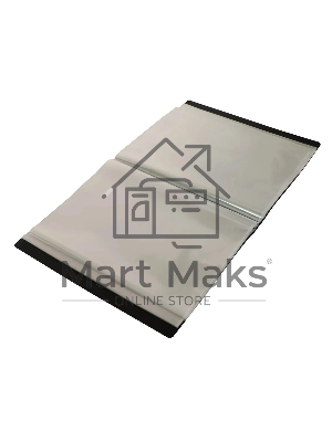 Папка с 100 прозрачными вкладками Бюрократ DeLuxe DLVBOX100MILK A4, пластик, 0.7мм, молочный в коробе