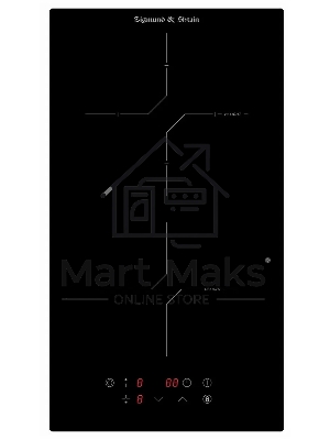 Электрическая варочная панель Zigmund & Shtain CN 38.3 B Hi-Light, независимая, черный