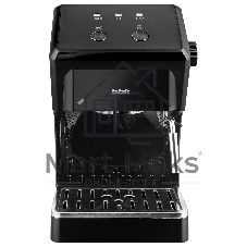 Кофеварка рожковая BBK CM1502 черный, исп. кофе - молотый, 1,5 л, 1050 Вт, 15 Бар