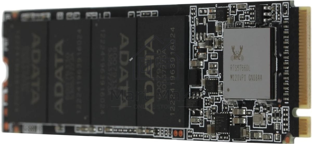 Накопитель SSD ADATA LEGEND 710, 2Tb, PCIe 3.0 x4, M.2 2280, NVMe, R/W 2400/1800, с радиатором