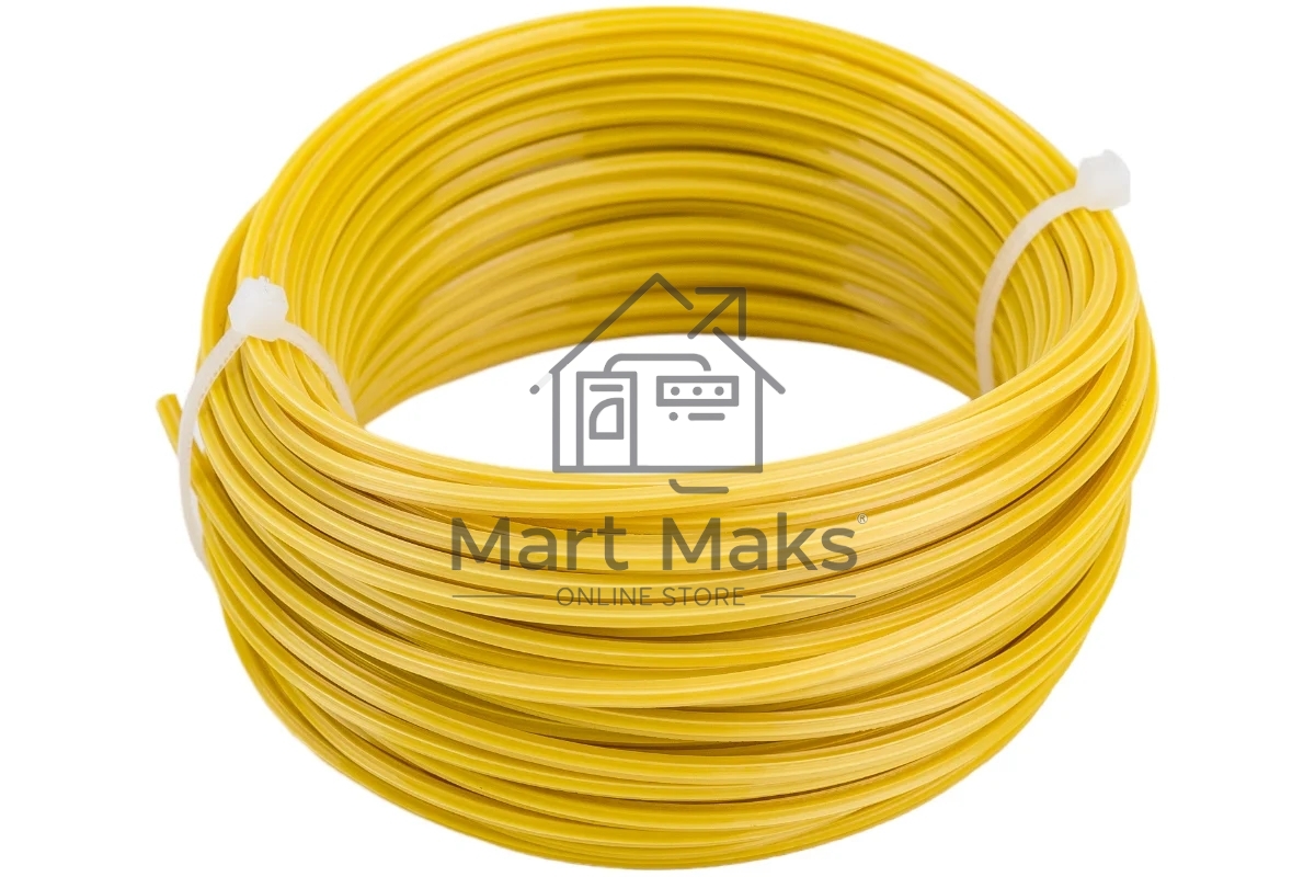 Леска PARK 2,4мм,15м,Звезда,нейлон.д/триммеров