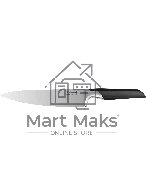 Нож Rondell Brando RD-1436 стальной поварской лезв.200мм черный блистер