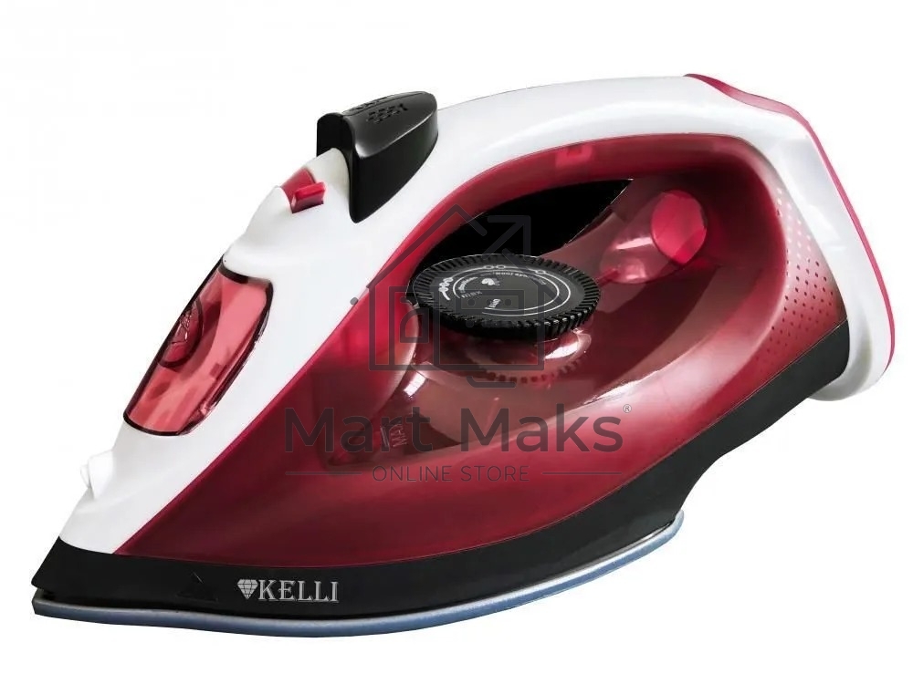 Утюг KELLI KL-1652К красный