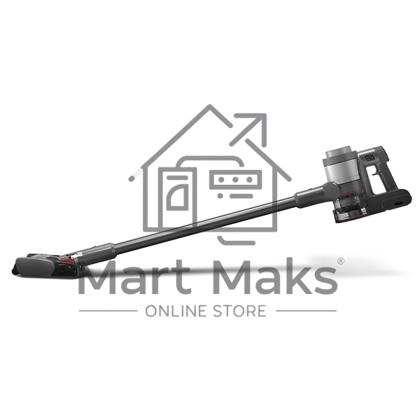 Пылесос вертикальный BQ VCA1005W Aqua Pro PREMIUM серый, питание от аккумулятора, 220 Вт, уборка сухая/влажная, пылесборник 0.5 л