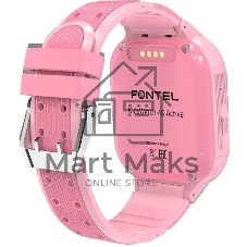 Детские умные часы FONTEL KidsWatch 4G active, розовый