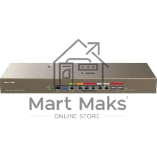 Маршрутизатор IP-COM M50-F, 1×2.5 Гбит/с + 5×1 Гбит/с LAN/WAN + 2×1 Гбит/с SFP (Комбо), управляемый