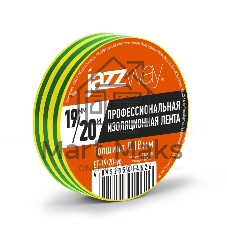 Изолента ПВХ 19мм * 20м желто-зеленая JAZZway