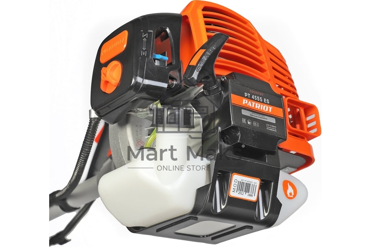 Бензиновый триммер PATRIOT PT 4555ES Country, с неразборной штангой