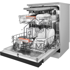 Посудомоечная машина Weissgauff DW 6038 X Inverter, нержавеющая сталь, 59.8 см, 14 компл., сушка конденсационная, 49 дБ, класс A++