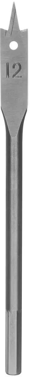 Сверло по дереву Сибртех перовое, 12 мм