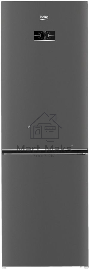 Холодильник Beko B3RCNK362HX нержавеющая сталь двухкамерный 220/100л морозилка снизу Total No Frost