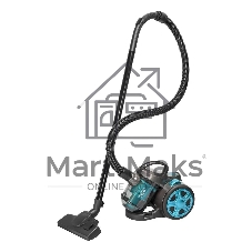 Пылесос Blackton Bt VC1802B серый/синий, 350/1400 Вт, уборка сухая, пылесборник контейнер 2 л