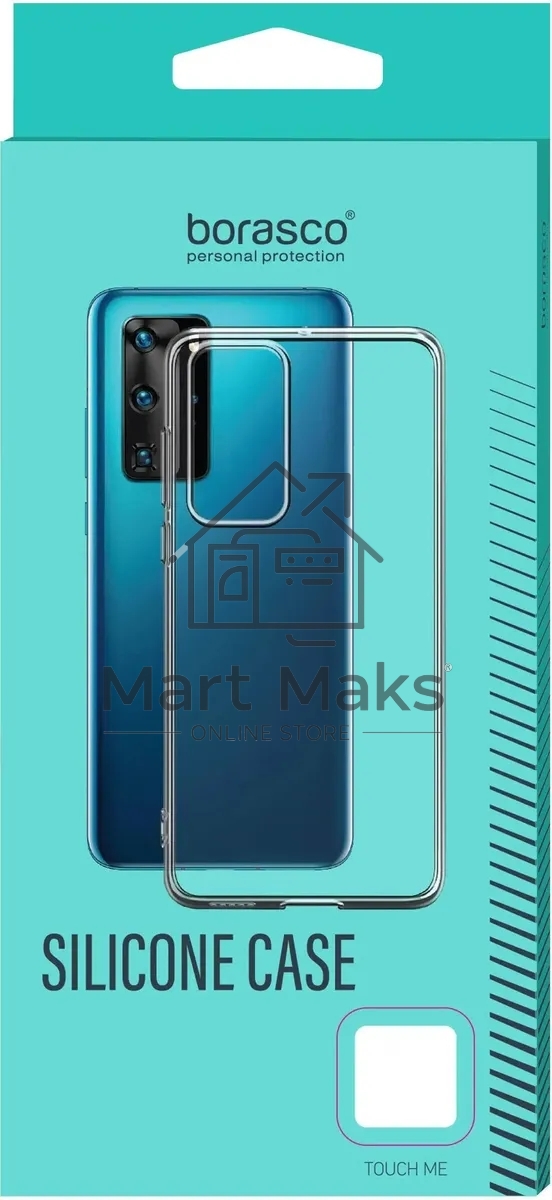 Чехол (клип-кейс) BoraSCO для Apple iPhone 14 Pro прозрачный