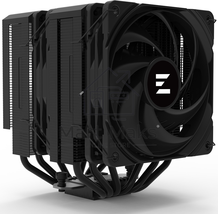 Кулер для процессора Zalman CNPS14X DUO черный, 120 мм, алюминий/медь, 2000 об/мин, 29.7 дБ, 4 pin, 270 Вт, 159 мм