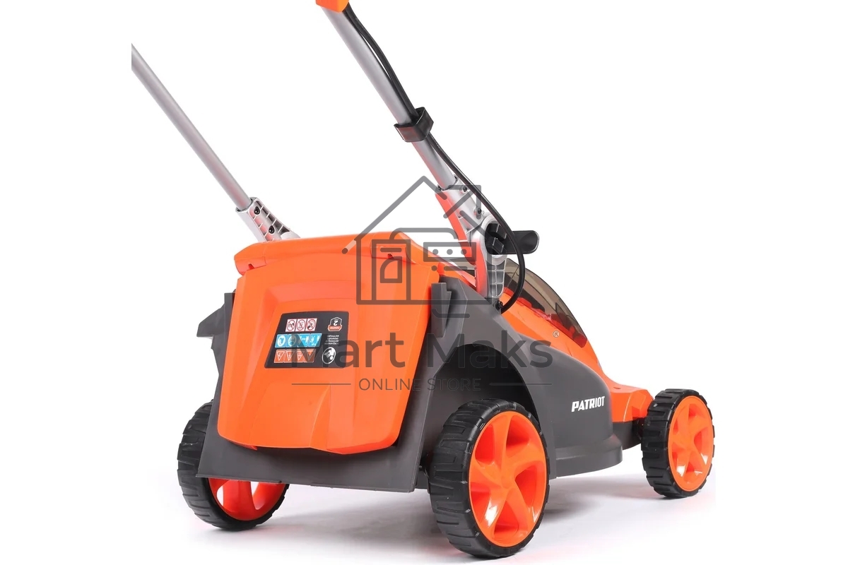 Газонокосилка аккумуляторная PATRIOT CM4010XL, 40B платформа LCT, 37см, бесщёточный дв.,травосб. 40л, одна АКБ(4,0А*ч) и ЗУ