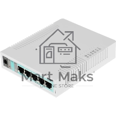 Коммутатор MikroTik CSS106-5G-1S 5PORT 1000M
