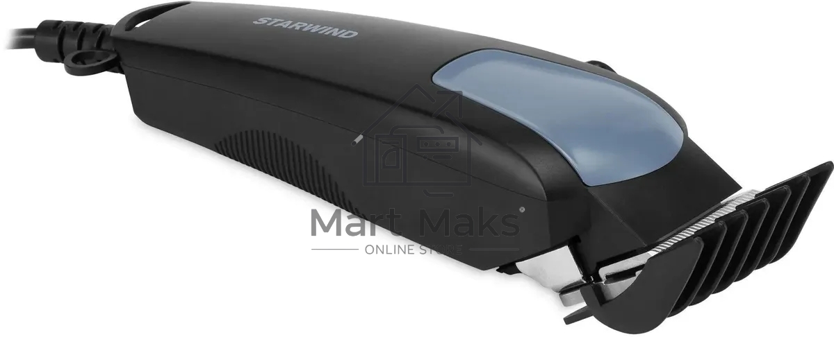 Машинка для стрижки Starwind SHC 1788 черный/серый 8Вт (насадок в компл:4шт)