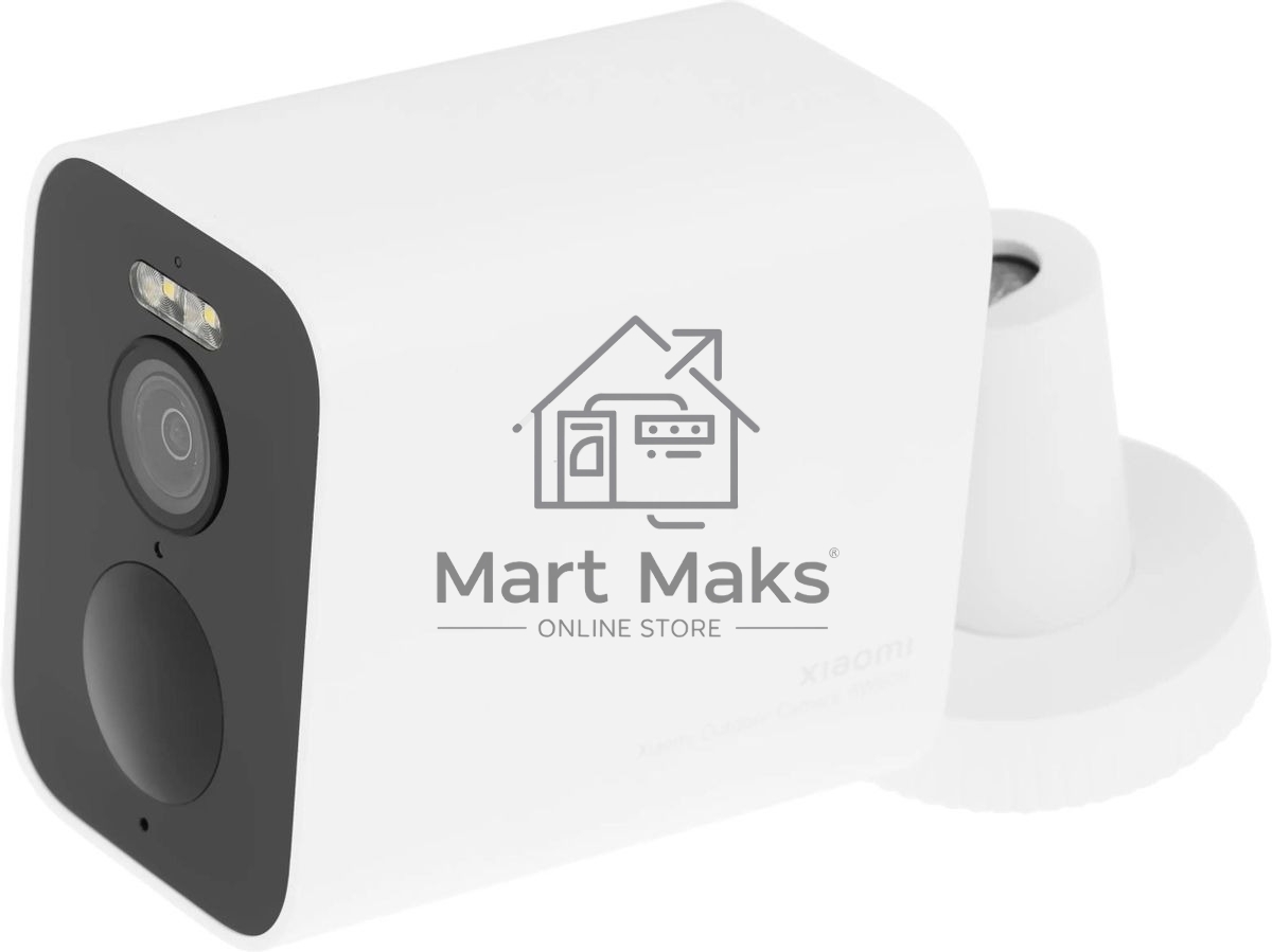 Камера IP Xiaomi Outdoor Camera BW500 белый BHR8301GL (4 Mп, 2560x1440, Wi-Fi, IP67, 10000 mAh)