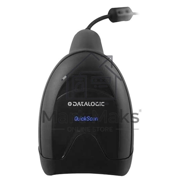 Сканер штрих-кода ручной Datalogic QuickScan QW2520 2D Imager, проводной, 30 скан/сек, USB, черный
