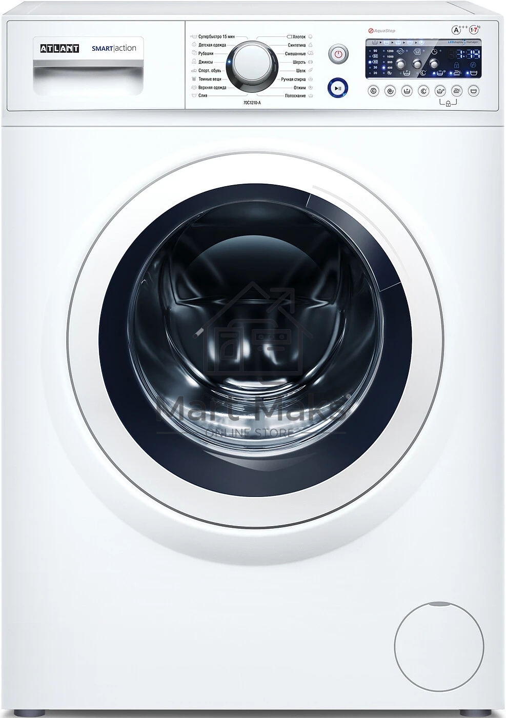 Стиральная машина Atlant 70C1210-00 белый загр.фронтальная макс.:7кг 1200 об/мин класс: A+++