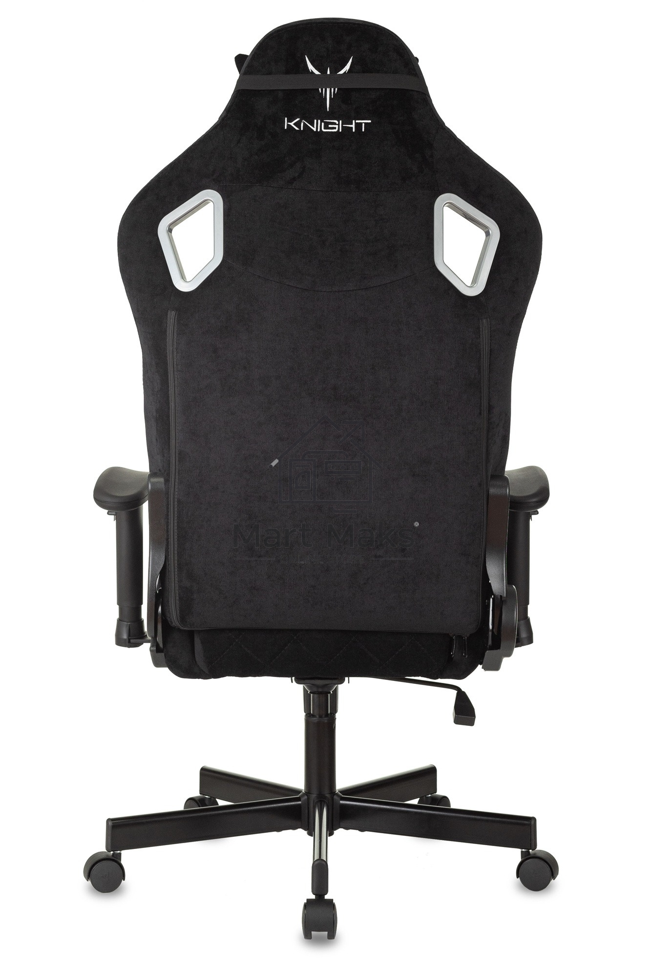 Кресло игровое Бюрократ Knight Outrider Light-20 черный с подголов. крестовина металл