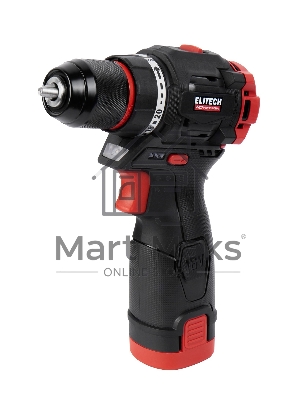 Дрель-шуруповерт Elitech CD 16L2 (E2201.039.01) 32Вт аккум. патрон:быстрозажимной (кейс в комплекте) (205715)