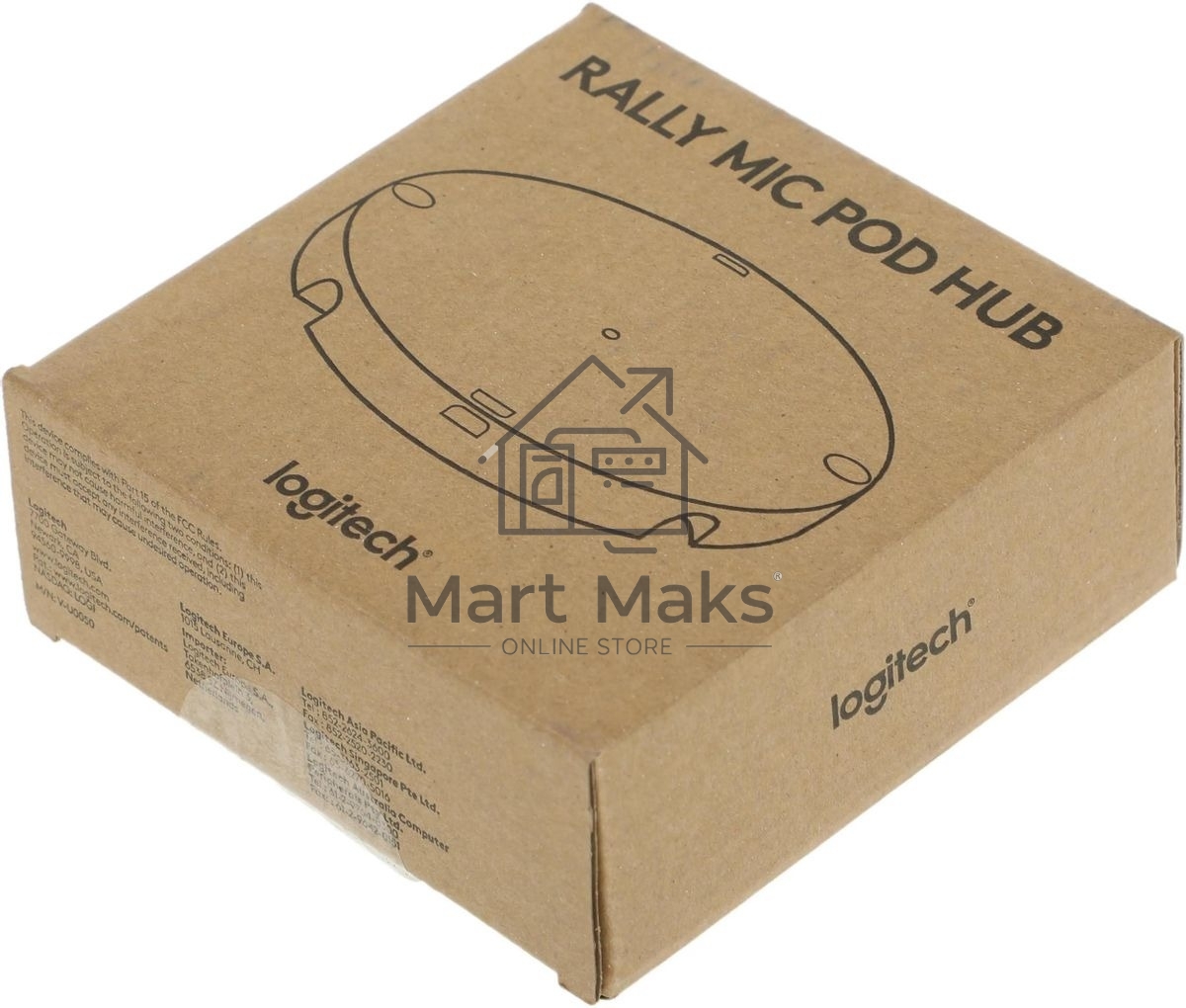 Концентратор для модулей микрофонов Accessory Logitech Other Mic Pod Hub Graphite for Rally Ultra-HD ConferenceCam