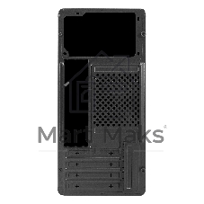 Корпус ExeGate BAA-503-UNS500, Mini-Tower, чёрный, 1 x 80/90 мм, БП 500 Вт
