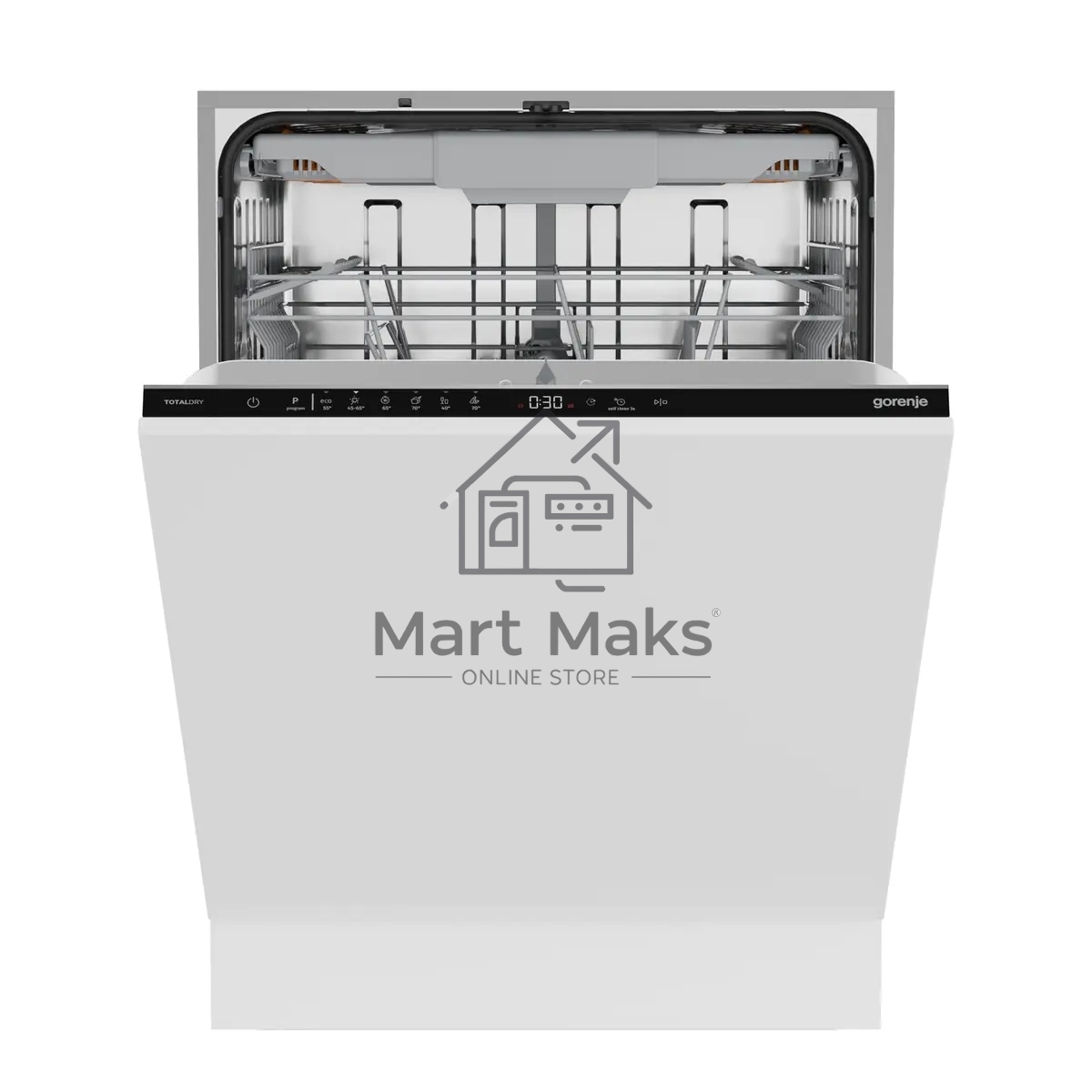 Посудомоечная машина Gorenje GV16E3, 60 см, 16 комплектов, 3 корзины 6 программ, сенсорное управление, отсрочка старта, автооткрывание дверцы, полный AquaStop