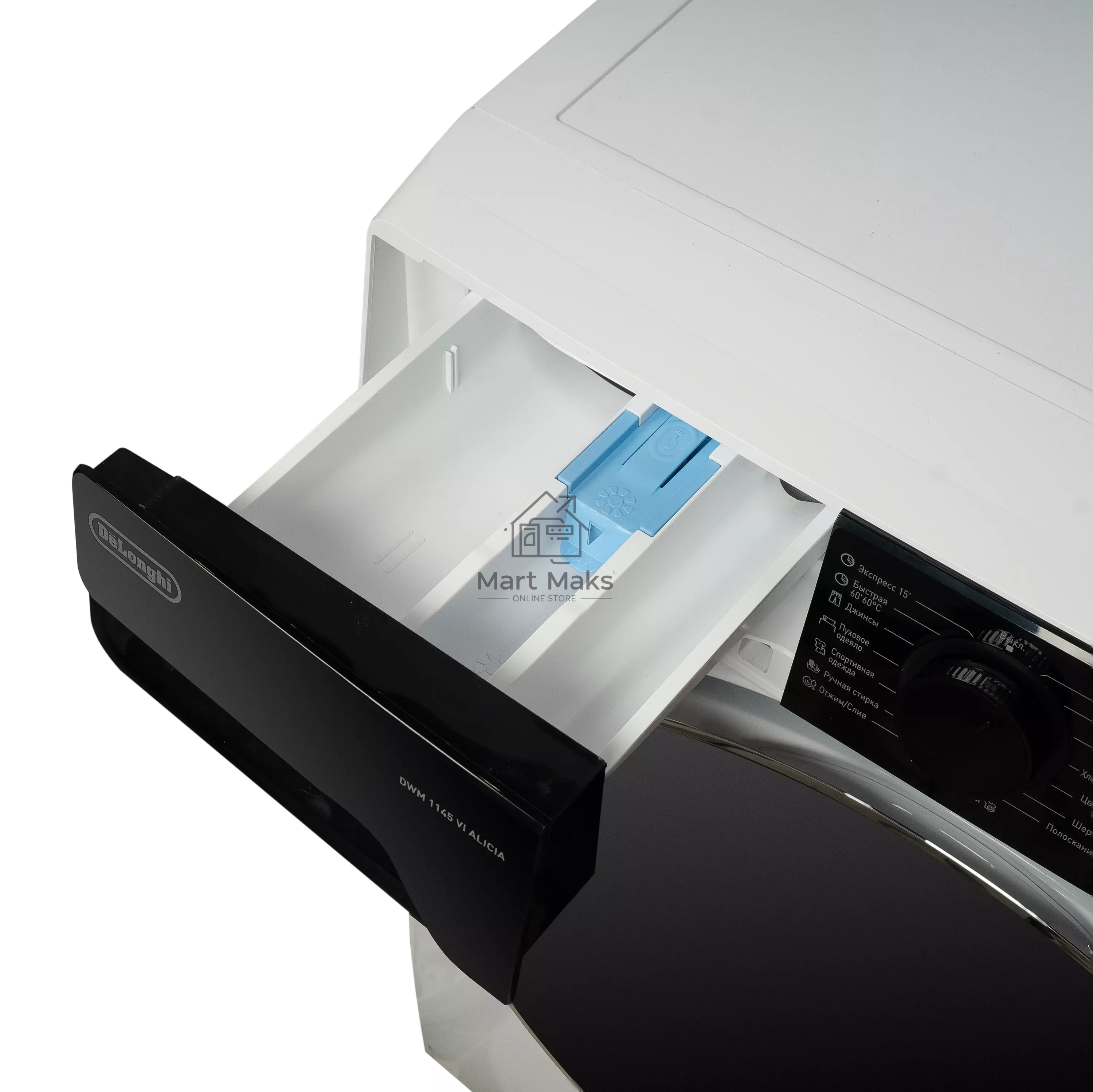 Стиральная машина DeLonghi DWM 1145 VI ALICIA белый, загрузка фронтальная 10,5 кг, 1400 об/мин., класс: А+++