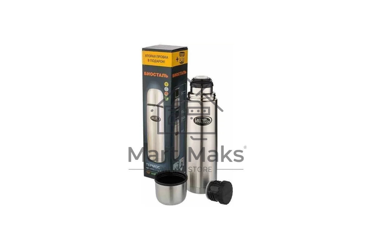 Термос BIOSTAL NB-350-2 у/г, 2 пробки