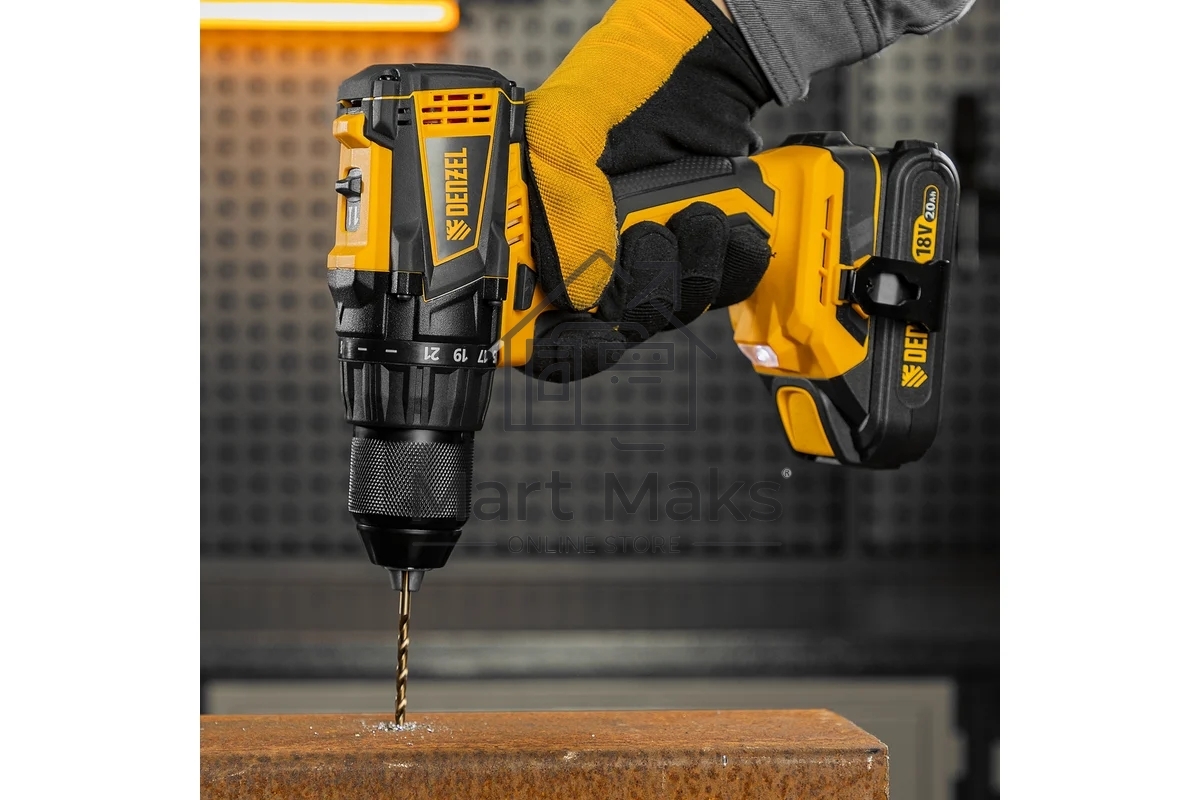 Сверло по металлу Denzel 4,2 мм, HSS Co-8%