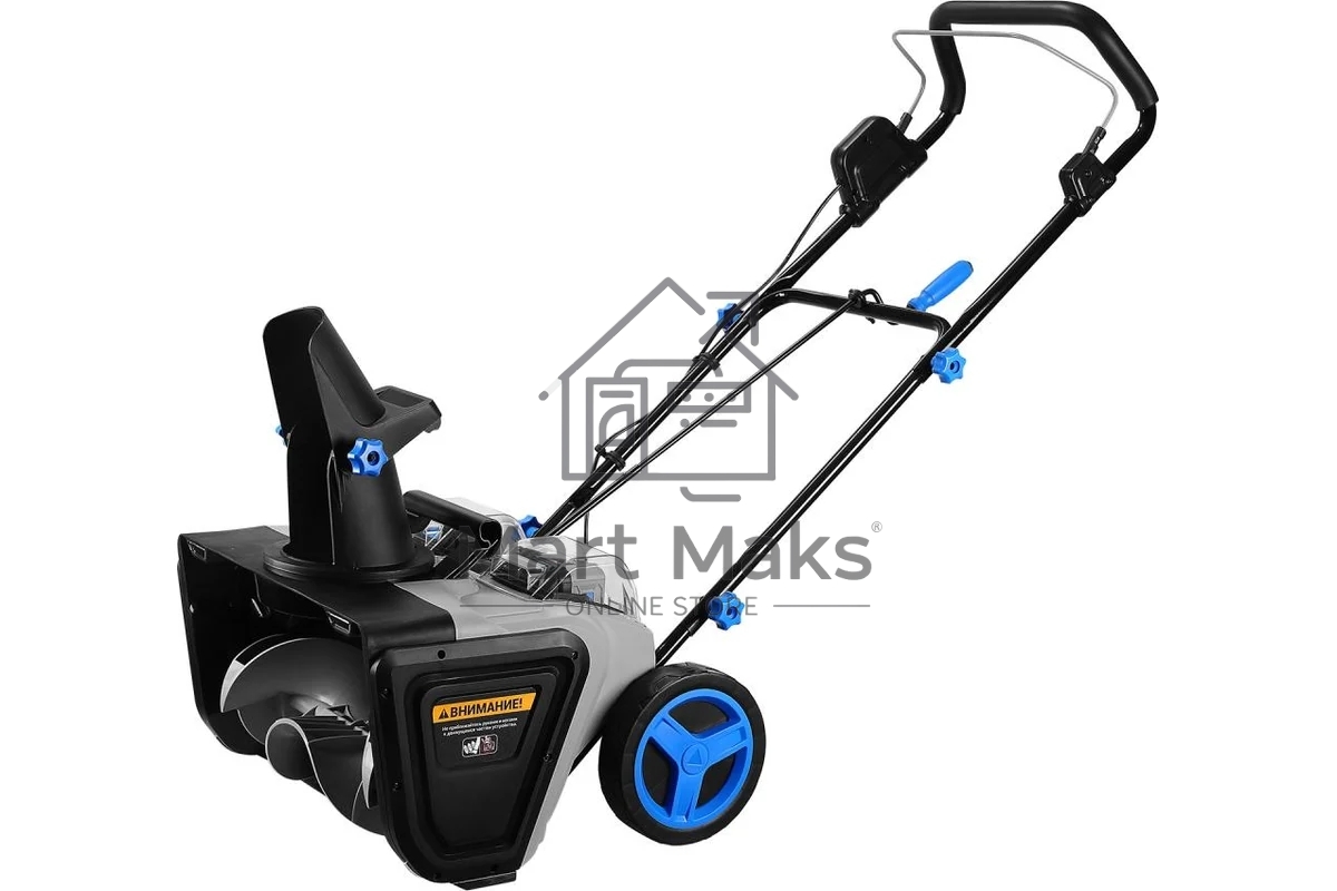 Снегоуборщик аккумуляторный DEKO ST412-6, 2*20В, 2*6.0А·ч, 50см, 2 фары