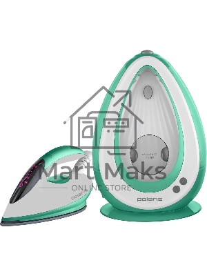 Парогенератор Polaris PSS 6540K 2400Вт белый/изумрудный