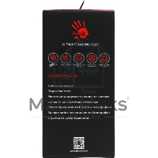 Гарнитура Bloody G230P чёрный, проводная, USB, подсветка