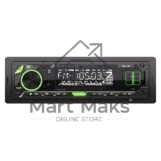 Автомагнитола AURA FIREBALL-306BT, 1 DIN, Bluetooth, USB Type-A, AUX