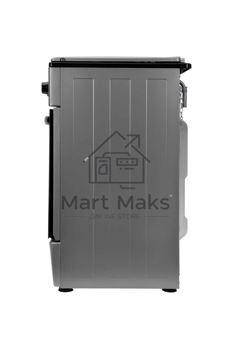 Плита газовая Kraft KF-FSK5301GS серый, конфорок 4 газовых, духовка 58 л, 50 см x 85.5 см x 55.6 см
